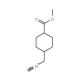 trans-4-(Isocyanomethyl)cyclohexane carboxylic acid methyl ester (CAS 730964-84-8) - chemical structure image
