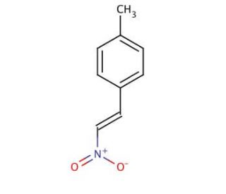 trans-4-Methyl-&beta;-nitrostyrene (CAS 5153-68-4) - chemical structure image