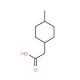 trans-(4-Methyl-cyclohexyl)-acetic acid - chemical structure image