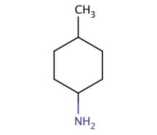 trans-4-Methylcyclohexylamine (CAS 2523-55-9) - chemical structure image