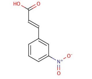 trans-4-Nitrocinnamic acid (CAS 882-06-4) - chemical structure image