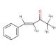 trans-4-Phenyl-3-buten-2-one-1,1,1,3-d4 (CAS 130208-38-7) - chemical structure image