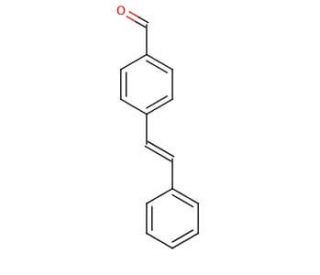trans-4-Stilbenecarboxaldehyde (CAS 40200-69-9) - chemical structure image