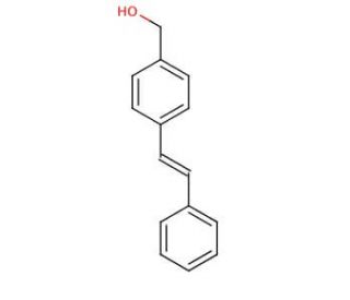 trans-4-Stilbenemethanol (CAS 101093-37-2) - chemical structure image