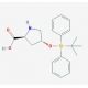 trans-4-(tert-Butyldiphenylsilyloxy)-L-proline (CAS 259212-61-8) - chemical structure image