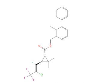 trans-Bifenthrin (CAS 83322-02-5) - chemical structure image