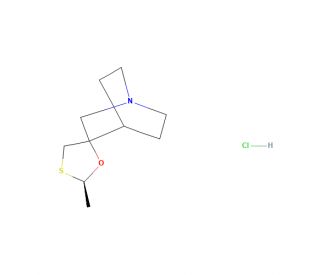 trans-Cevimeline Hydrochloride (CAS 107220-29-1) - chemical structure image