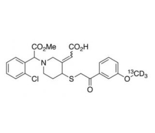 trans Clopidogrel-MP-13C,d3 Derivative(Mixture of Diastereomers) - chemical structure image