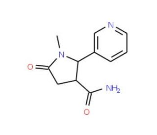 trans-Cotinine Amide (CAS 939437-34-0) - chemical structure image