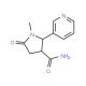 trans-Cotinine Amide (CAS 939437-34-0) - chemical structure image