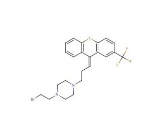 trans-(E)-Flupentixol Bromide, Dihydrobromide - chemical structure image