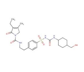 trans-Hydroxy Glimepiride - chemical structure image