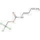 trans-N-(1E)-1,3-Butadien-1-yl-carbamic Acid 2,2,2-Trichloroethyl Ester - chemical structure image