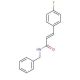 trans N-Benzyl-4-fluorocinnamamide (CAS 612095-66-6) - chemical structure image