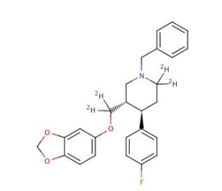 trans N-Benzyl Paroxetine-d4 - chemical structure image