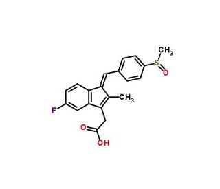 trans-Sulindac - chemical structure image