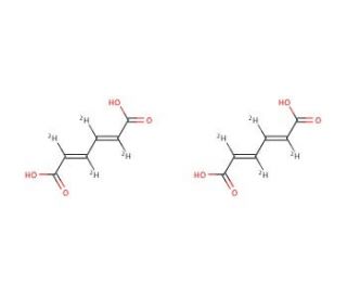 trans,trans-Muconic Acid-d4 (CAS 1185239-59-1) - chemical structure image