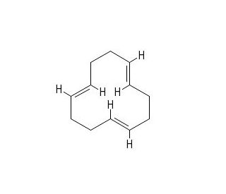trans,trans,trans-1,5,9-Cyclododecatriene (CAS 676-22-2) - chemical structure image