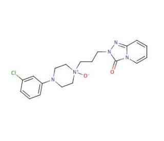 Trazodone N-Oxide (CAS 55290-68-1) - chemical structure image
