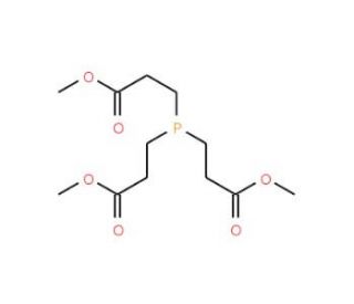 Tri(2-methoxycarbonylethyl)phosphine (CAS 29269-17-8) - chemical structure image