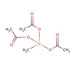 Triacetoxy(methyl)silane (CAS 4253-34-3) - chemical structure image