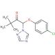 Triadimefon (CAS 43121-43-3) - chemical structure image