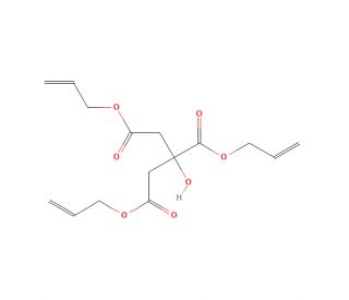 Triallyl Citrate (CAS 6299-73-6) - chemical structure image