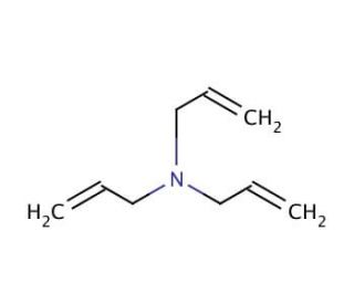Triallylamine (CAS 102-70-5) - chemical structure image