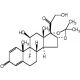 Triamcinolone acetonide (CAS 76-25-5) - chemical structure image
