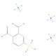 Triammonium 4-Sulfophthalate (CAS 22411-24-1) - chemical structure image