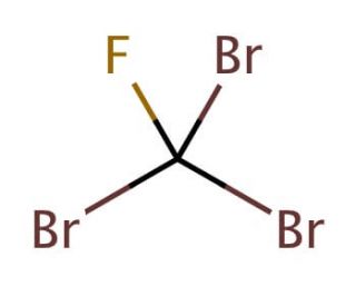 Tribromofluoromethane (CAS 353-54-8) - chemical structure image