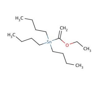 Tributyl(1-ethoxyvinyl)tin (CAS 97674-02-7) - chemical structure image