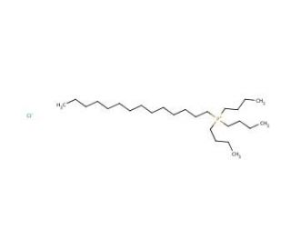 Tributyl-tetradecylphosphonium chloride (CAS 81741-28-8) - chemical structure image