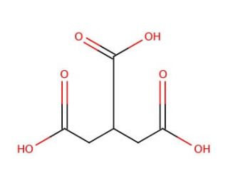 Tricarballylic acid (CAS 99-14-9) - chemical structure image