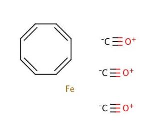Tricarbonyl(cyclooctatetraene)iron(II) (CAS 12093-05-9) - chemical structure image