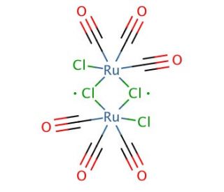 Tricarbonyldichlororuthenium(II) dimer (CAS 22594-69-0) - chemical structure image
