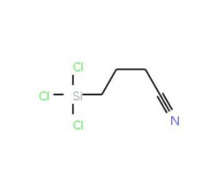 Trichloro(3-cyanopropyl)silane (CAS 1071-27-8) - chemical structure image