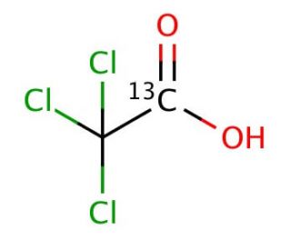 Trichloroacetic acid-1-13C (CAS 173470-69-4) - chemical structure image
