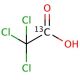 Trichloroacetic acid-1-13C (CAS 173470-69-4) - chemical structure image