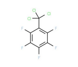 (Trichloromethyl)pentafluorobenzene (CAS 778-34-7) - chemical structure image