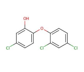 Triclosan (CAS 3380-34-5) - chemical structure image