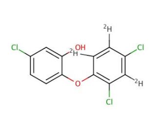 Triclosan-d3 (CAS 1020719-98-5) - chemical structure image