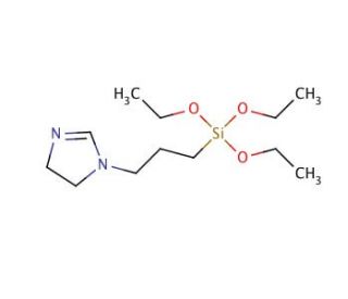Triethoxy-3-(2-imidazolin-1-yl)propylsilane (CAS 58068-97-6) - chemical structure image