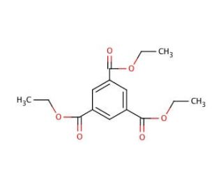 Triethyl 1,3,5-benzenetricarboxylate (CAS 4105-92-4) - chemical structure image