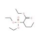 Triethyl 2-phosphonopentanoate (CAS 35051-49-1) - chemical structure image