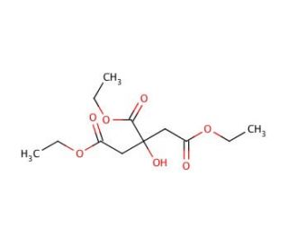 Triethyl citrate (CAS 77-93-0) - chemical structure image