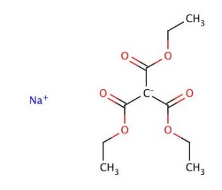 Triethyl Sodium Methanetricarboxylate (CAS 68922-87-2) - chemical structure image