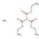 Triethyl Sodium Methanetricarboxylate (CAS 68922-87-2) - chemical structure image