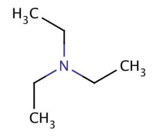 Triethylamine (CAS 121-44-8) - chemical structure image