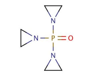 Triethylenephosphoramide (CAS 545-55-1) - chemical structure image
